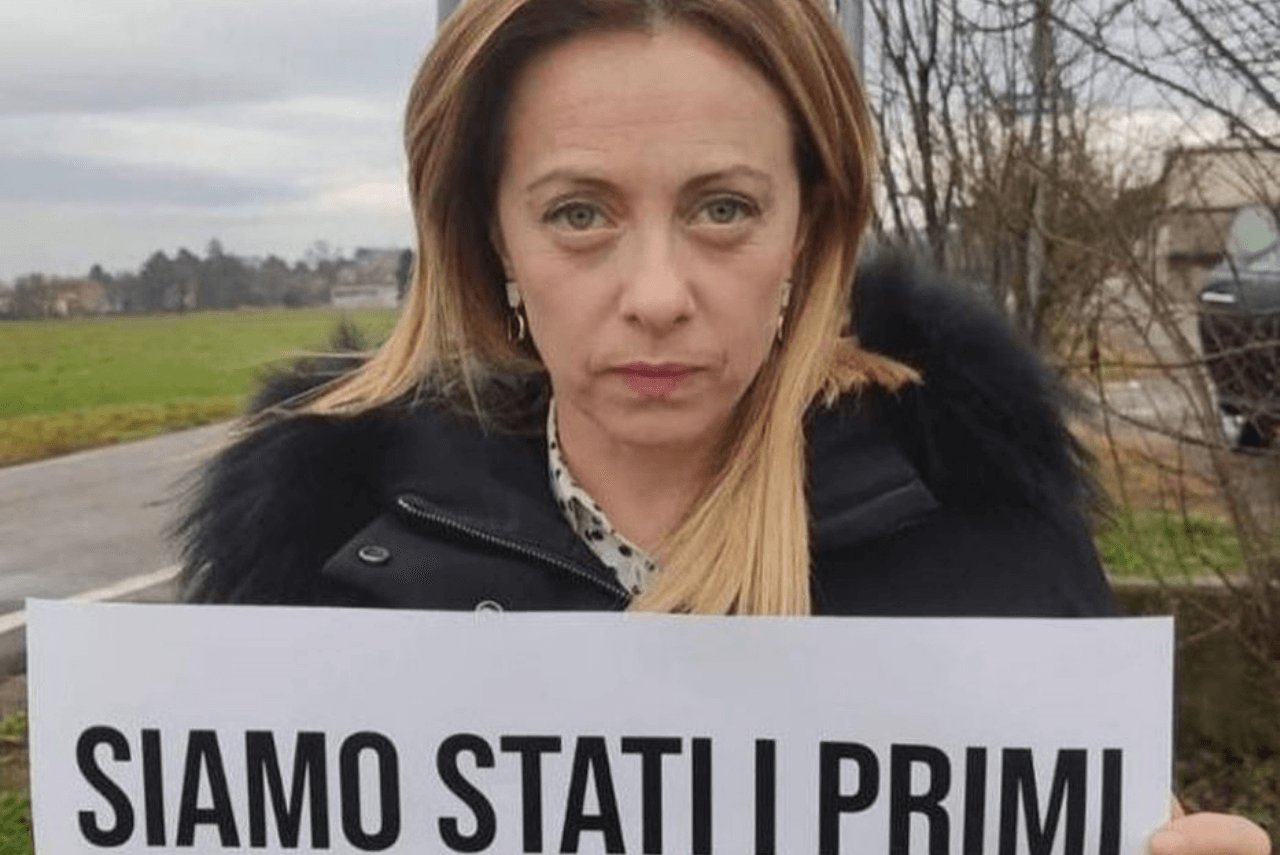 Caso Bibbiano, Meloni e il suo slogan