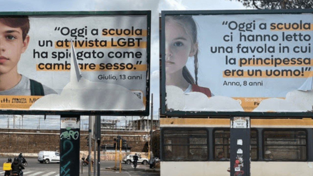 Manifesti Pro Vita anche a Modena e Piacenza