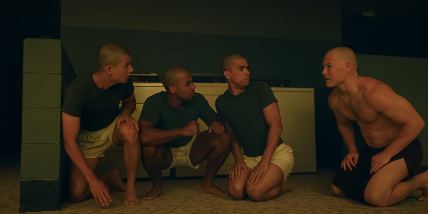 Boots, arriva la serie sui marines gay quando negli USA era vietato dichiararlo - Boots u S1 E4 00 31 29 12 R - Gay.it