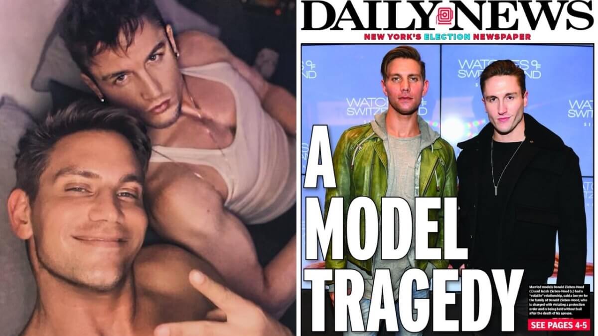 Donald e Jacob, choc a New York: modello arrestato dopo che suo marito è stato trovato morto accoltellato