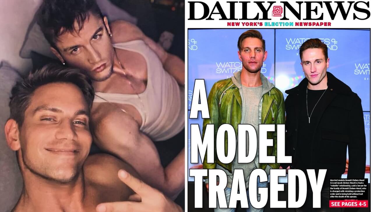 Donald e Jacob, choc a New York: modello arrestato dopo che suo marito è stato trovato morto accoltellato