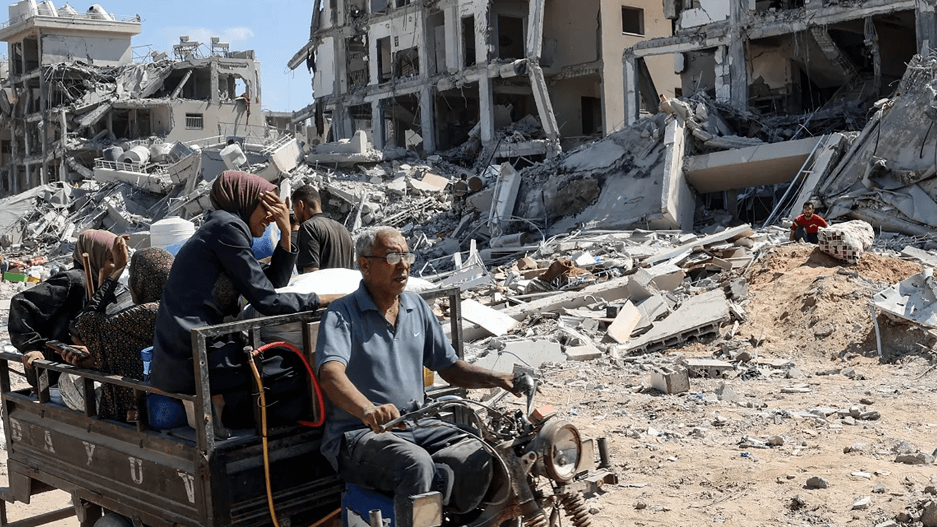 Gaza, il quartiere Deir al-Balah nella parte centrale della Striscia: qui vive Mohammed