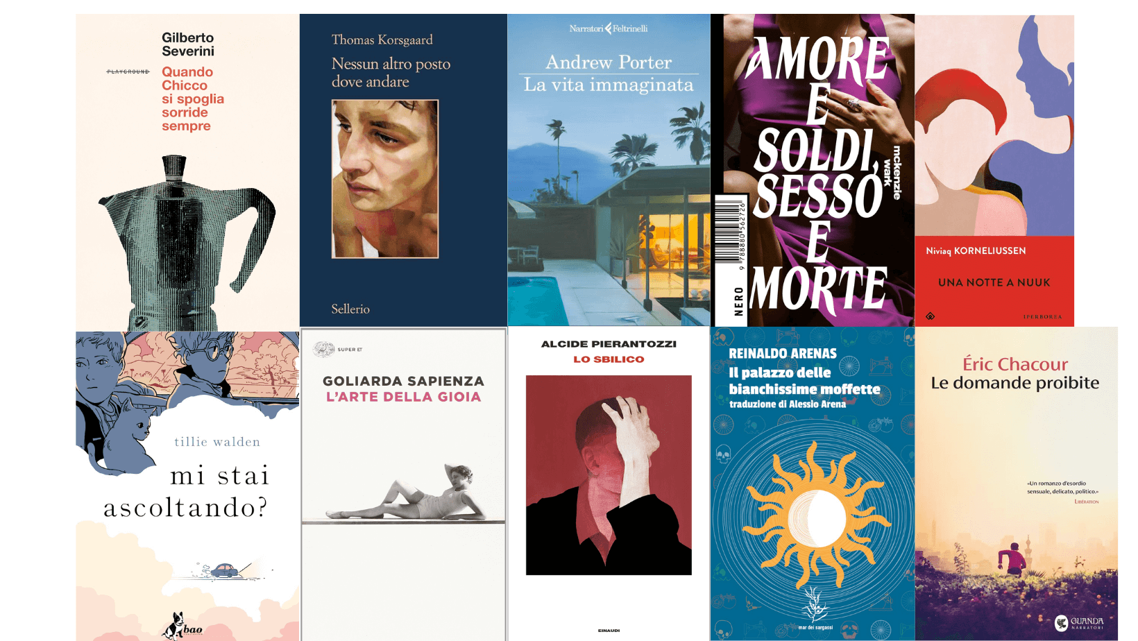 Dieci libri LGBTQIA+ da leggere in vacanza