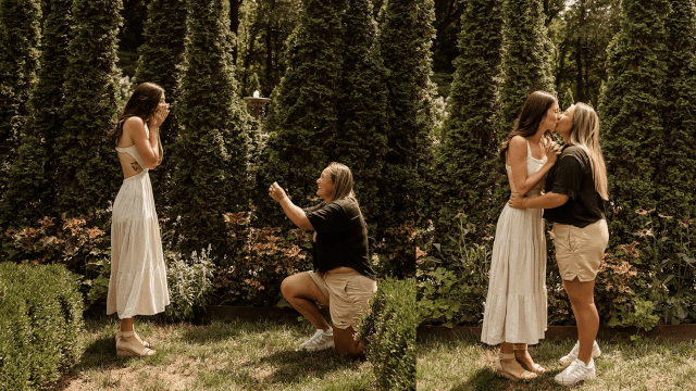 Tara Moore, la tennista ha chiesto all'amata Khloe Cortrecht di sposarla. Le foto social - Tara Moore la tennista ha chiesto allamata Khloe Cortrecht di sposarla. Le foto social - Gay.it