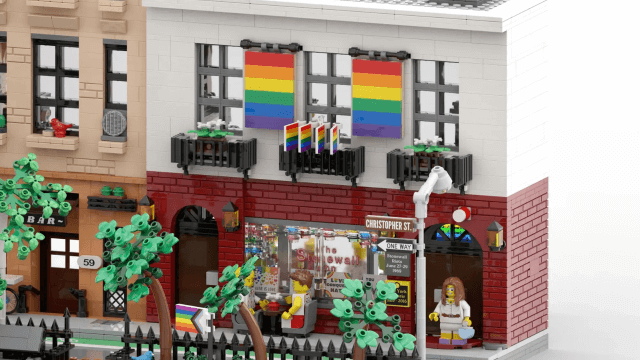 Monumento Nazionale di Stonewall in versione LEGO