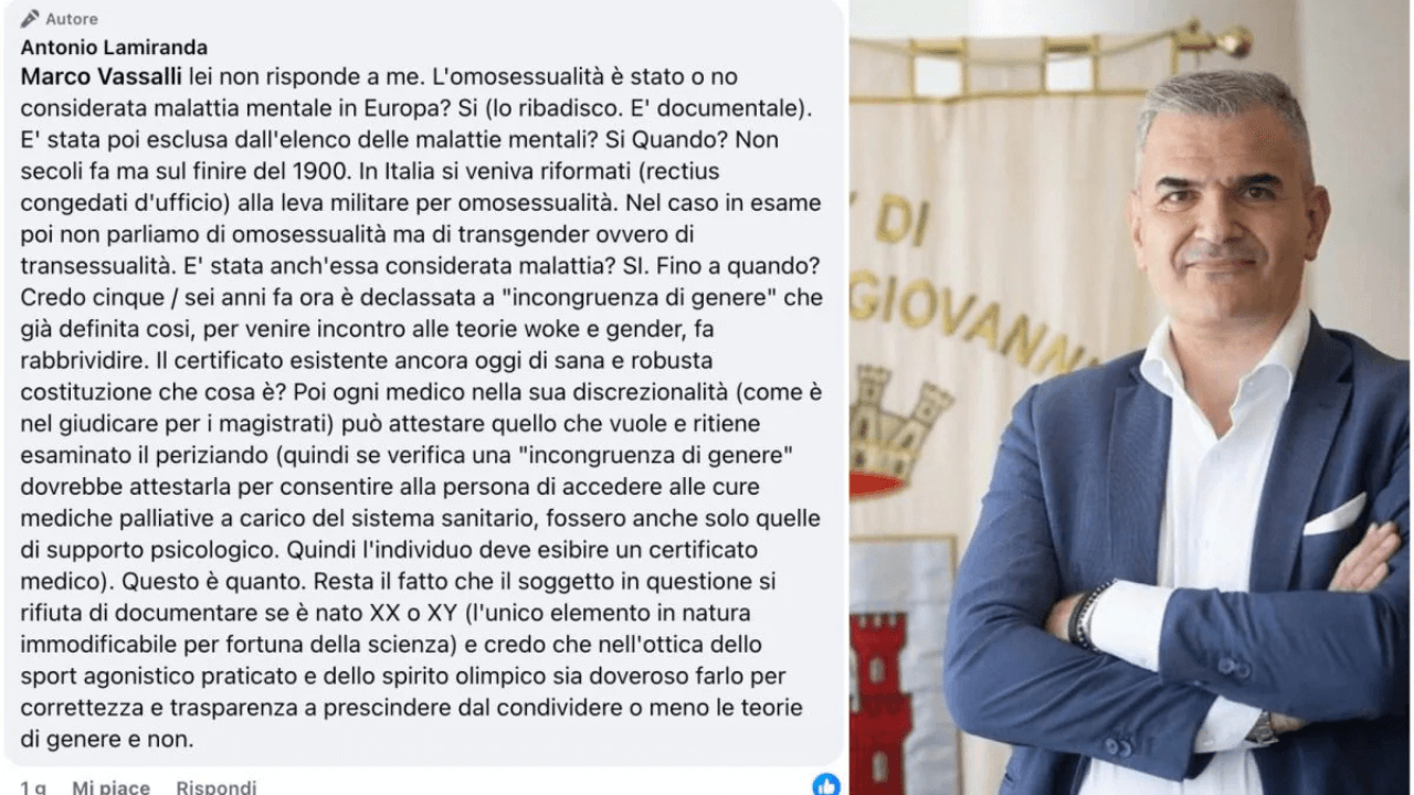 Antonio Lamiranda, assessore FdI di Sesto