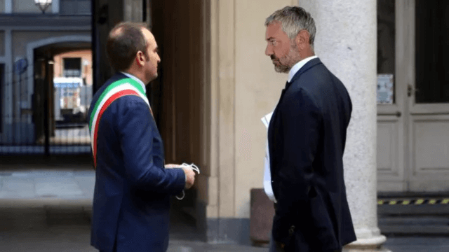 Il sindaco di Torino Lo Russo con Ivan Notarangelo