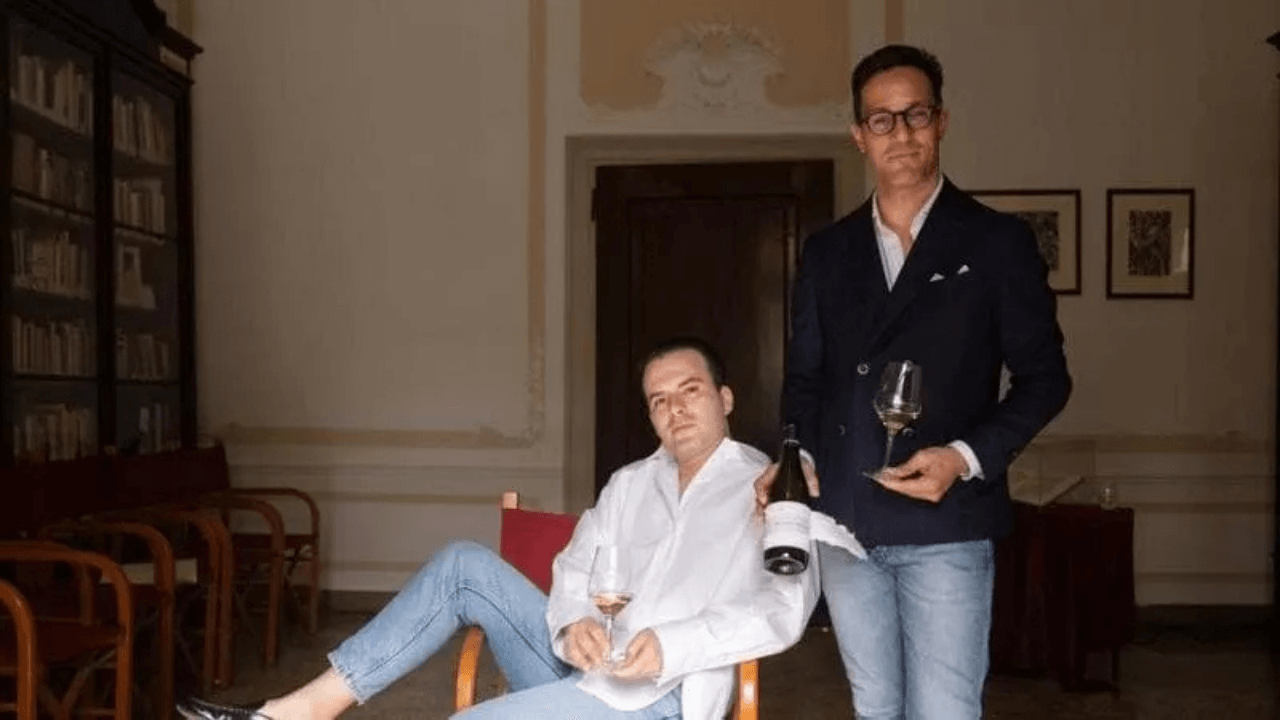 Giuseppe Luciano Aieta e il marito Davide Zoppi