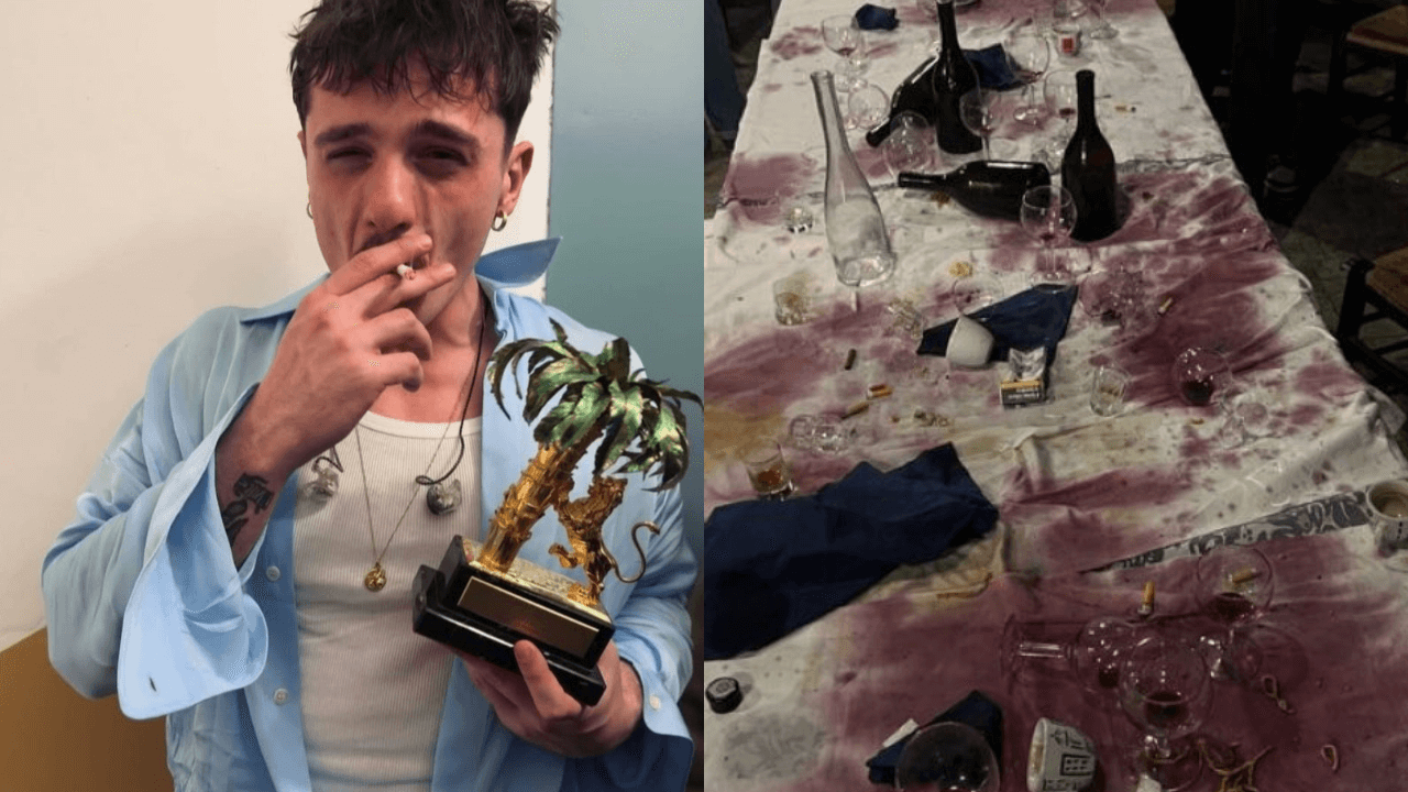 Olly e la balorda cena “fuori controllo”