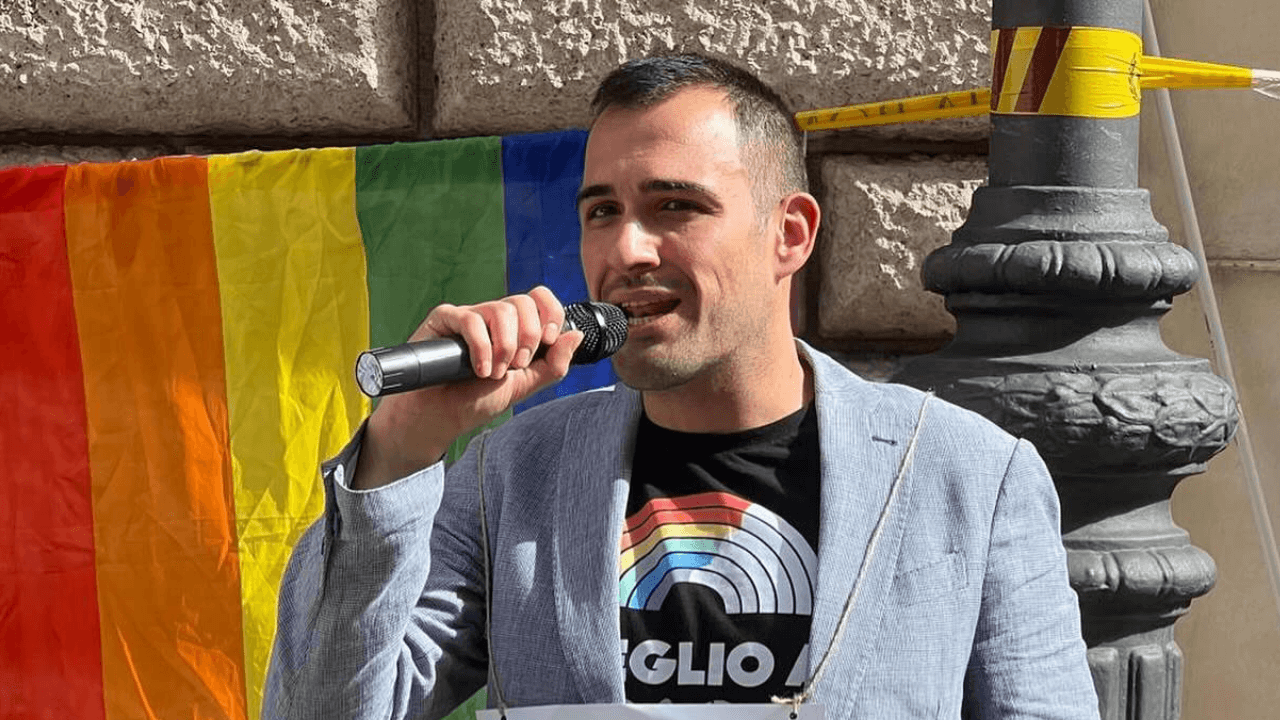 Rosario Coco, attivista e presidente di Gaynet, tra i promotori del progetto