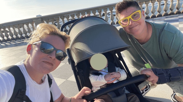 Denise e Veronica mamme di Giulio