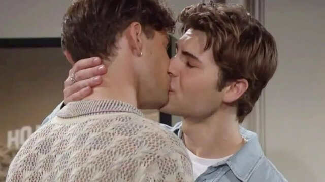 Beautiful, pioggia di critiche per il presunto colpo di scena nella prima trama gay maschile della soap opera - Beautiful il primo bacio gay - Gay.it