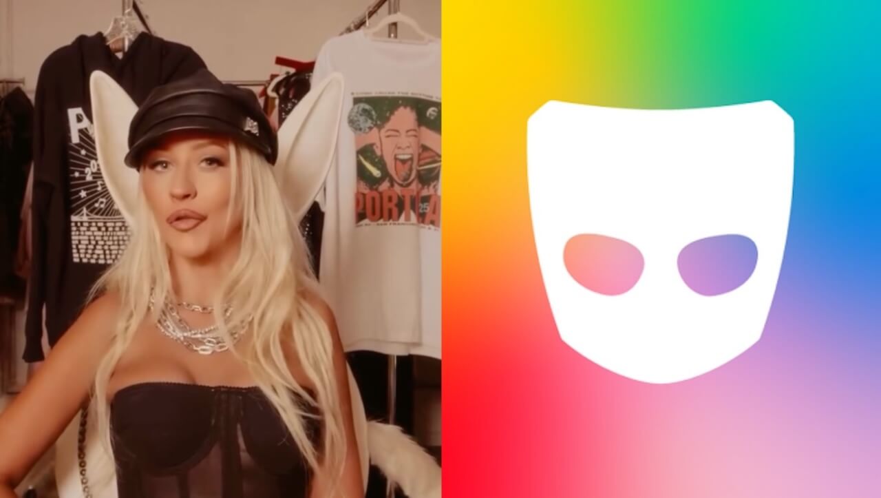 Christina Aguilera si è presa le notifiche di Grindr  (VIDEO)