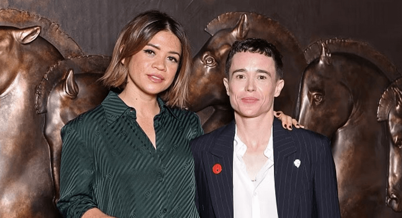 Elliot Page ha preso parte al corteo pro-Palestina di Milano - Elliot Page e il primo red carpet con lamata Julia Shiplett - Gay.it