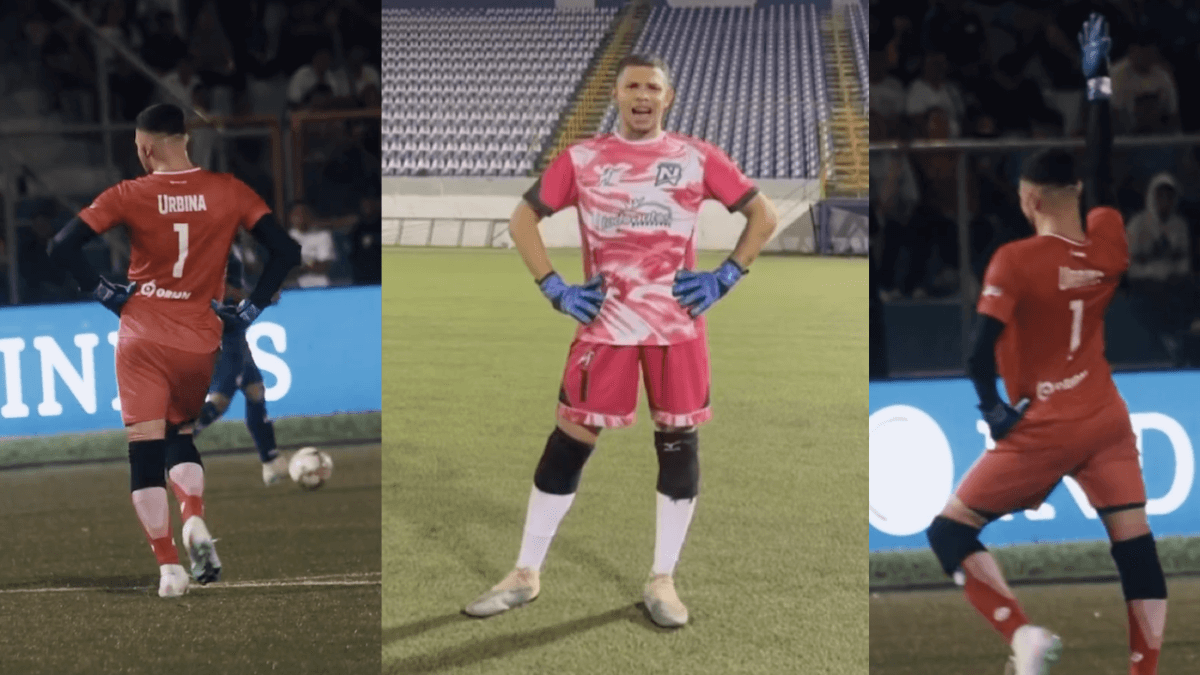 Gabriel Urbina, il portiere nicaraguense che sfida la virilità posando e sfilando in campo come Miss Universo (VIDEO)