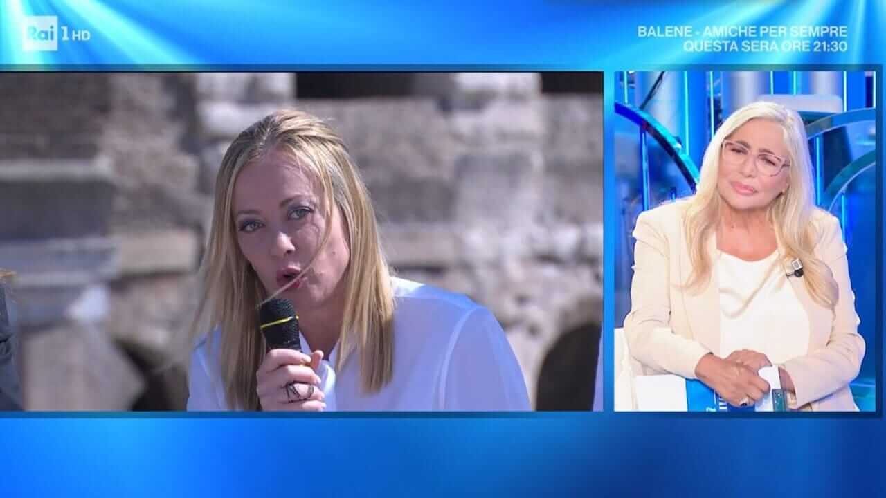 Ascolti TV, Domenica IN: Telemeloni ci mette lo zampino