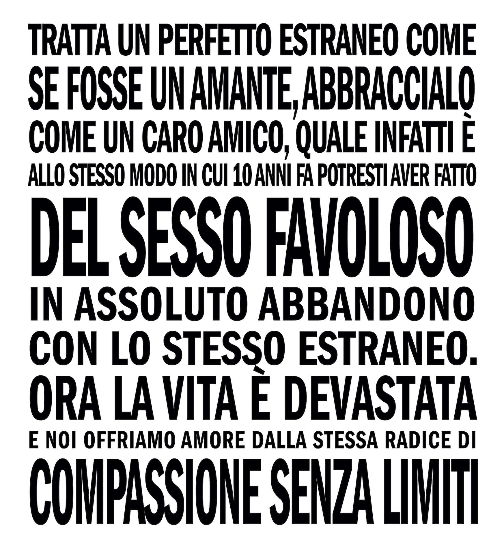 Giorno J - Tratta un completo estraneo