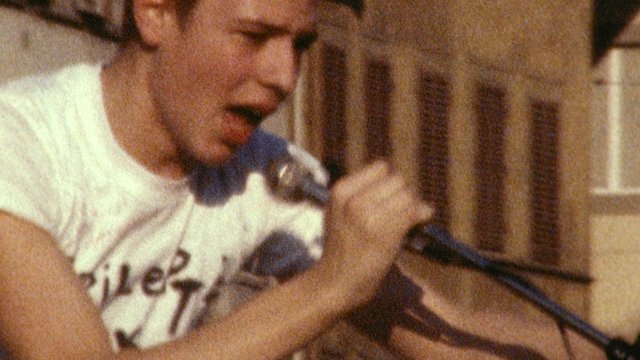Derek Jarman - Pontormo and Punks at Santacroce, 1982 - super-8 trasferito in digitale / Super-8 transferred to digital, 9’ 20’’ - Courtesy Luma Foundation