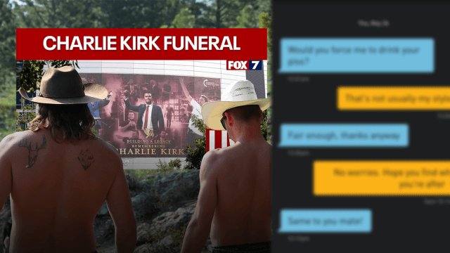 Se l'America di Kirk cerca sesso gay su Grindr mentre odia le persone LGBTIAQ+ - Kirk Grindr - Gay.it
