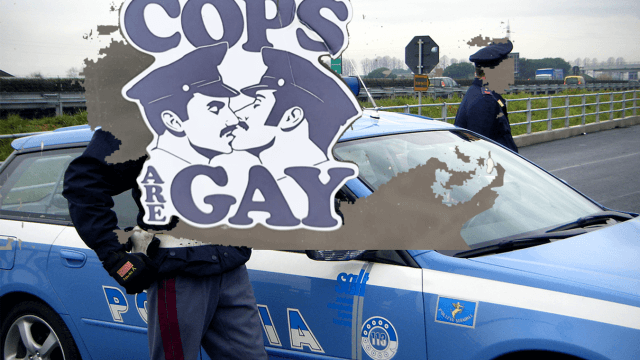 "Tutti i poliziotti sono gay". Adesivi di scherno a sfondo omofobo verso i poliziotti. Interviene il sindacato di Polizia (ADP)