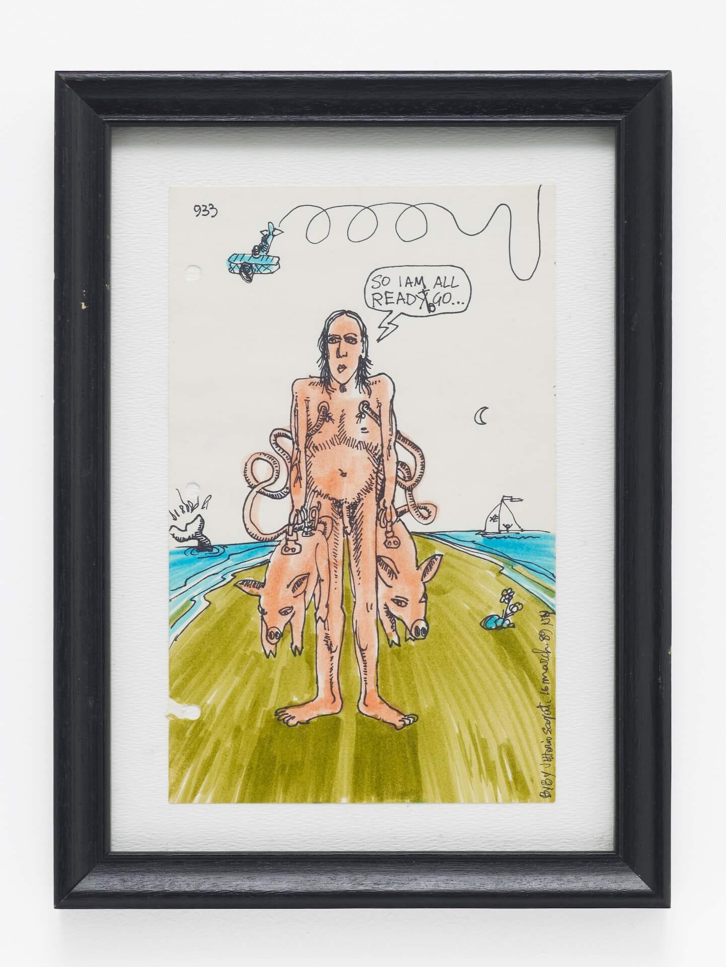 Scarpati Vittorio - Untitled 1989 21cm x 16cm Courtesy of Bill Stelling Credit Andy Keate