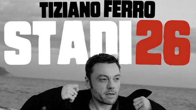 Tiziano Ferro, le date del tour 2026: aggiunte due tappe a Milano e Roma - TIZIANO FERRO Annuncia il ritorno live con STADI26 cover - Gay.it