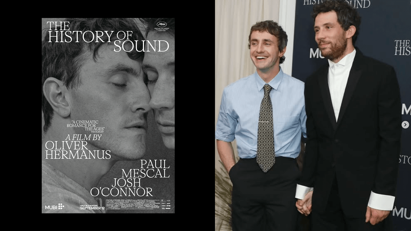 The history of sound scena Locandina Gay.it Paul Mescal Josh O Connor