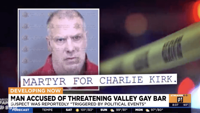 Vuole vendicare la morte di Charlie Kirk, arrestato dopo aver minacciato una strage in un bar LGBTQ+ - Vuole vendicare la morte di Charlie Kirk arrestato dopo aver minacciato una strage in un bar LGBTQ - Gay.it