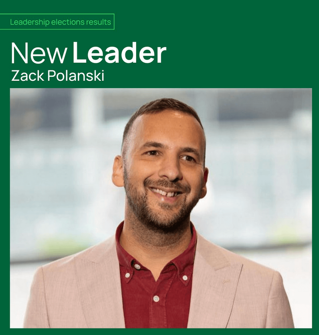 Chi è Zack Polanski, gay dichiarato e nuovo leader del Green Party d'Inghilterra e Galles - Zack Polanski - Gay.it