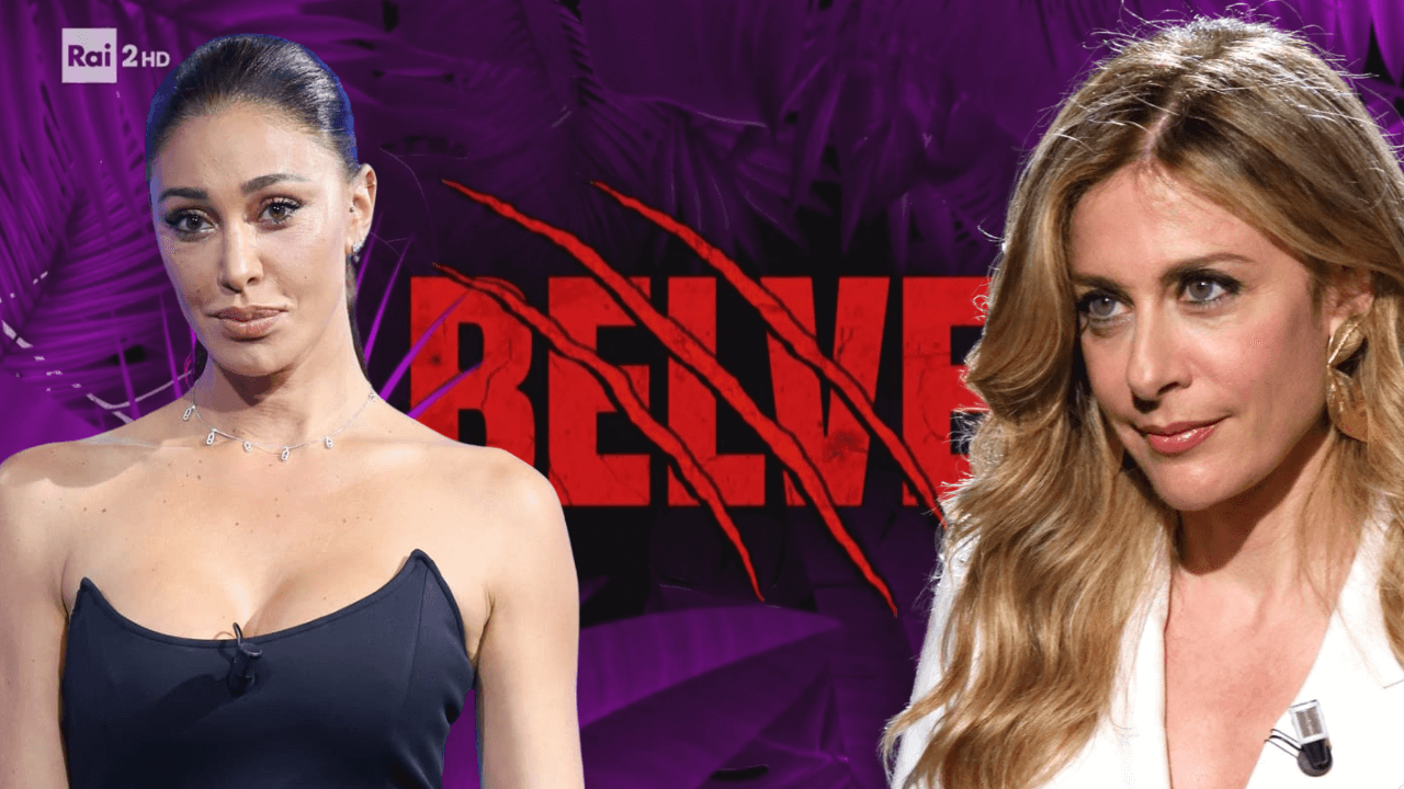 Belve, Belen Rodriguez cede "alla corte" di Francesca Fagnani
