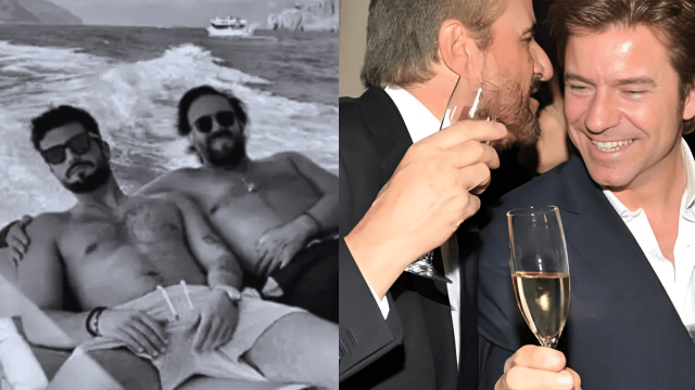 Christian De Sica è gay? La foto con Francesco Bruni riaccende il gossip