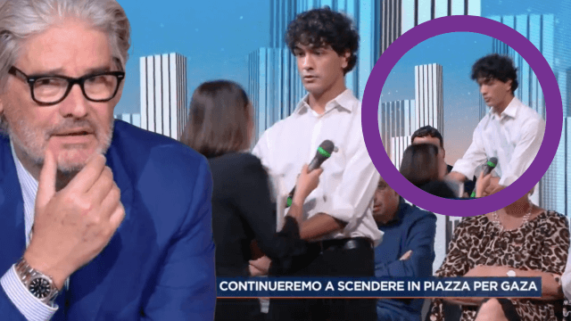 Giornalista sviene: la reazione (impassibile) di Paolo Del Debbio
