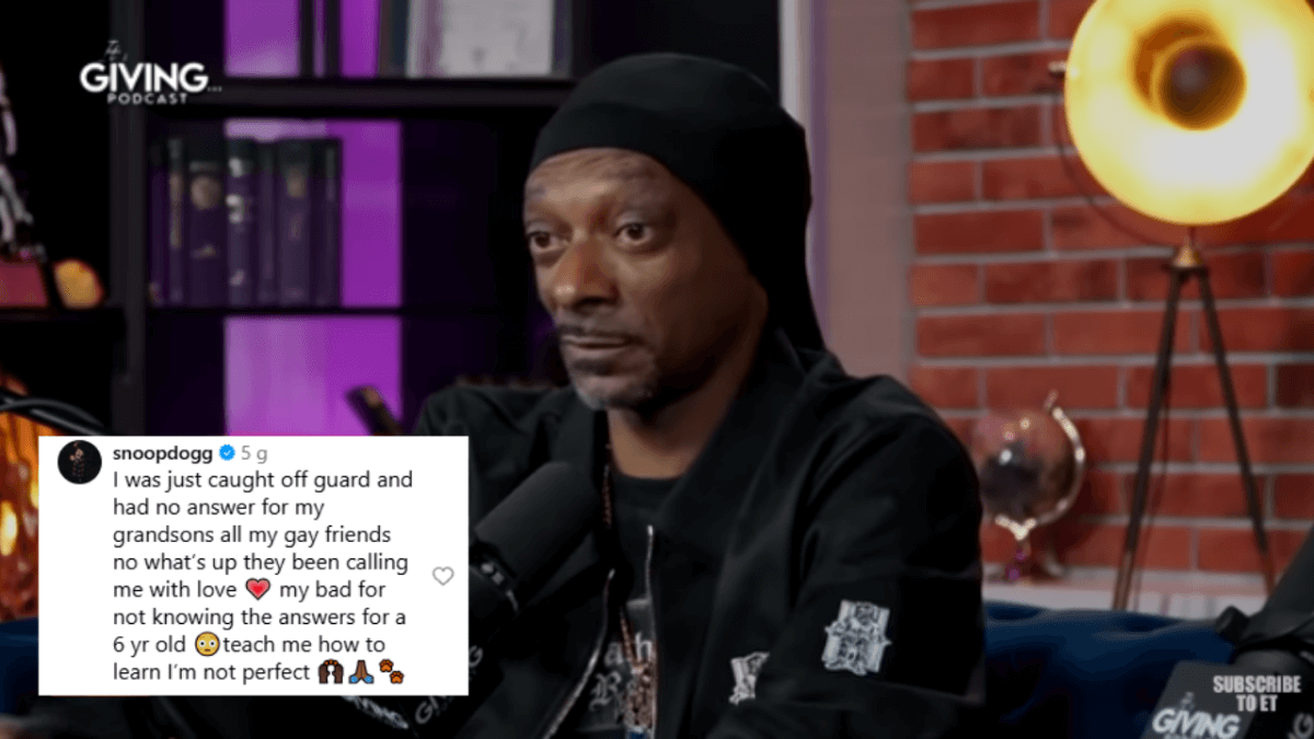 Snoop Dogg si scusa per i commenti sulla coppia lesbica in Lightyear: “Colpa mia, insegnatemi a capire”