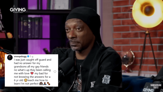 Le scuse di Snoop Dogg dopo i commenti su Lightyear