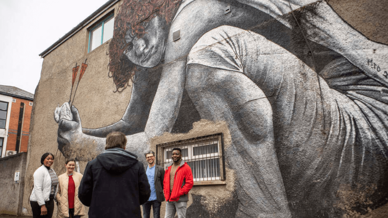 Street art a Belfast