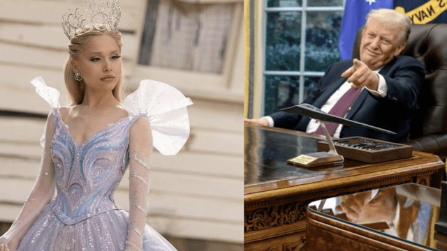 Ariana Grande critica le politiche anti-trans di Trump e la Casa Bianca l'attacca: "Risparmia le tue lacrime" - Ariana Grande e Donald Trump - Gay.it