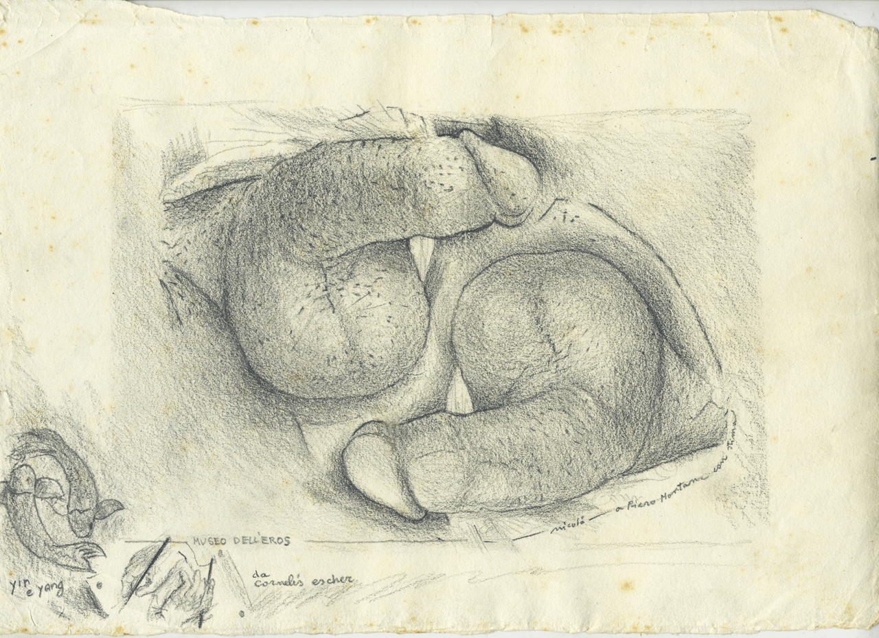 Disegno erotico Opera di Nicolò D'Alessandro