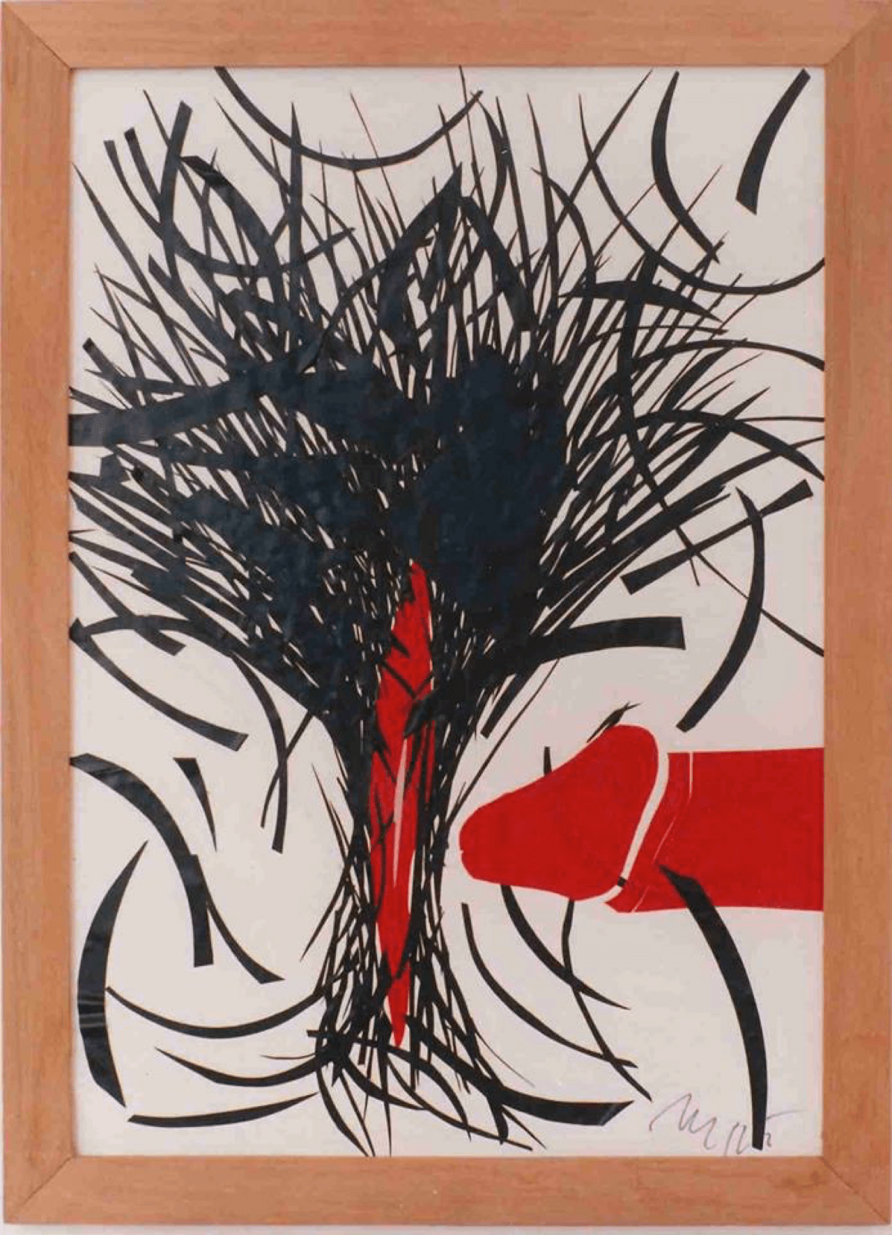 Fuoco opera di Nino Maggio