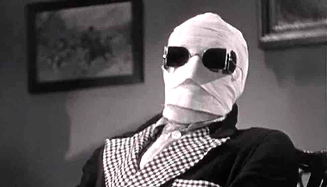Halloween 2025, in memoria di James Whale, re dell'horror gay dichiarato che girò il primo Frankenstein nel 1931 - LUomo Invisibile 1933 Claude Rains as The Invisible Man e1636836333411 - Gay.it