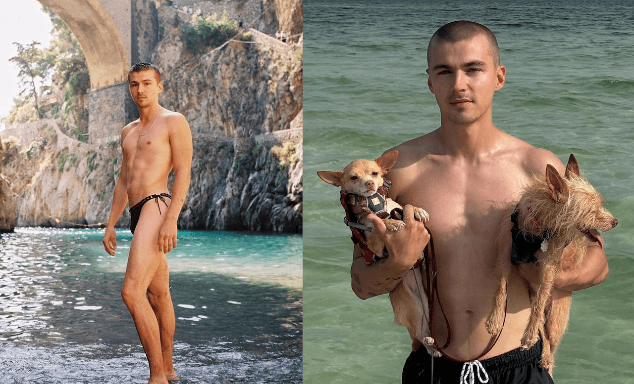 Boots, chi è Miles Heizer, adorabile "marine rosa" nella serie queer Netflix? - Miles Heizer - Gay.it