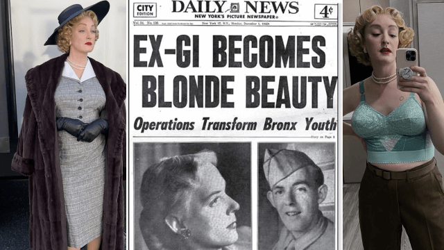 Monster 3, la vera storia di Christine Jorgensen, pioniera trans che Ryan Murphy fa interagire con Ed Gein - Monster 3 Alanna Darny e Christine Jorgensen - Gay.it