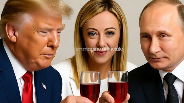 Trump Meloni Putin LGBT