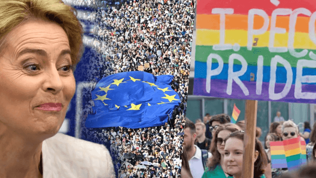 Ungheria Pecs Pride divieto Von der Leyen_
