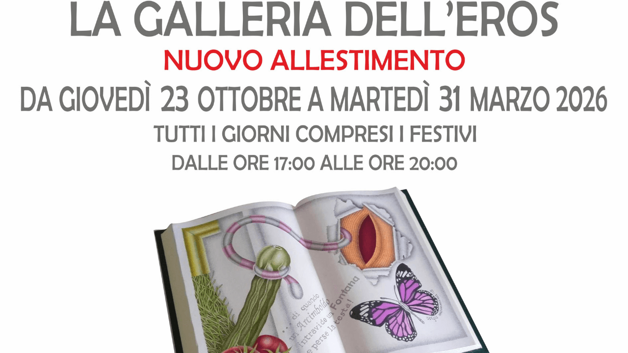 La Galleria dell’Eros a Bagheria riapre con 100 opere: un inno alla libertà sessuale e all’arte queer - galleria - Gay.it