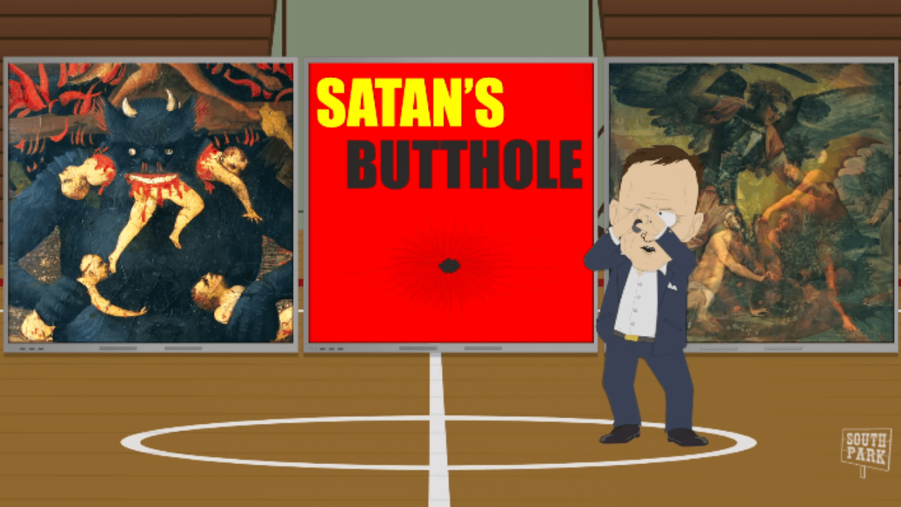 Peter Thiel in South Park