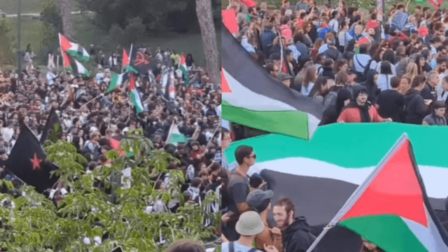 Roma, manifestazione nazionale per Gaza