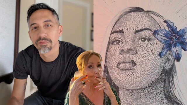 Artista riutilizza i libri di Harry Potter per onorare le persone trans assassinate. Un messaggio di sfida a J.K. Rowling (VIDEO) - Artista riutilizza i libri di Harry Potter per onorare le persone trans assassinate in un messaggio di sfida a J.K. Rowling - Gay.it