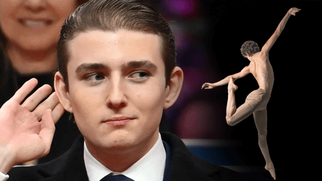 Outing al figlio di Donald Trump: "Barron frequenta un ballerino gay argentino" ma il fact checking smentisce tutto - Barron Trump Gay Dancer Fake News - Gay.it