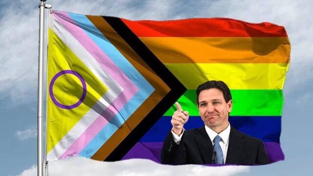 La Florida vuole vietare le bandiere Progress Pride per legge - Florida bandiera pride vietata - Gay.it