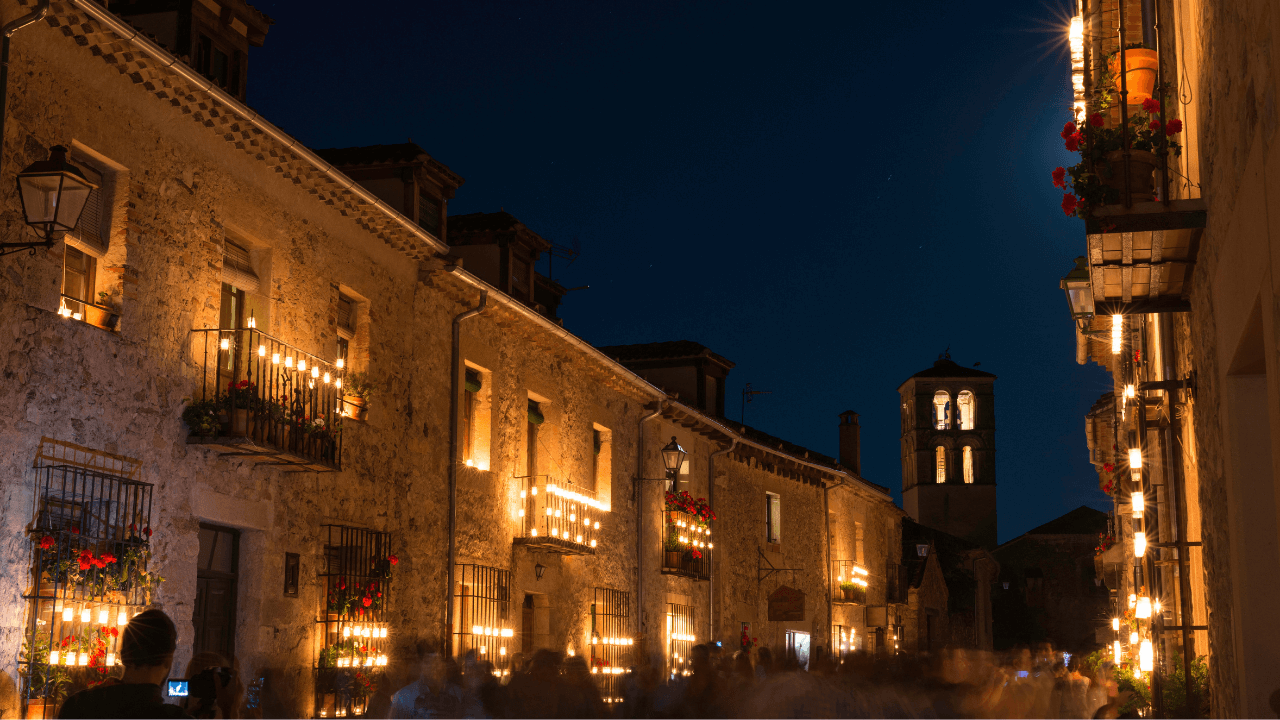 Pedraza (Segovia) Serata delle Candele